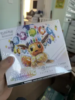 Pokemon Center Exclusive TCG Prismatic Evolutions ETB-Sealed-Read Description - Image 1