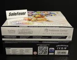 Sealed Pokemon TCG Prismatic Evolutions Pokemon Center ETB Elite Trainer Box - Image 5