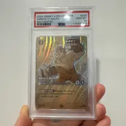 WRECK-IT RALPH 2024 DISNEY LORCANA ENCHANTED PSA 10 - Image 1