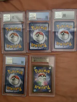 Lot of 5 Graded Pokemon Card Slabs - GRADE 8.5 - 10 (Bgs,cgc) - Image 2