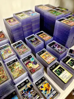 Lot of 25 Graded Pokemon Card Slabs - GRADE 9-10 ONLY Wholesale Bulk Collection - Image 1