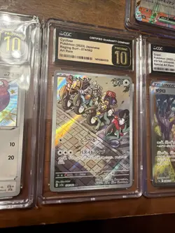 Graded Pokemon Card Slabs - GRADE MIX LOT Of 4 - All 10 ‘s Japanese Pristine X 2 - Image 5