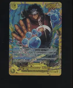 Bartholomew Kuma Secret Rare Foil OP12-119 Legacy Of The Master One Piece TCG - Image 1
