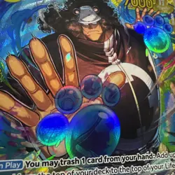 Bartholomew Kuma OP12-119 Legacy of the Master Foil One Piece TCG Secret Rare - Image 1