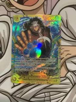 One Piece TCG Bartholomew Kuma Secret Rare Foil Legacy Of The Master OP12-119 NM - Image 1