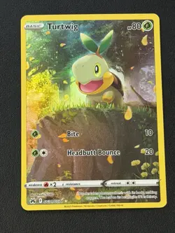 Pokemon TCG - Turtwig - Crown Zenith GG31/GG70 Galarian Gallery Holo Full Art - Image 1