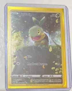 Pokemon TCG | Turtwig Galarian Gallery Holo | Crown Zenith GG31/GG70 | NM - Image 1
