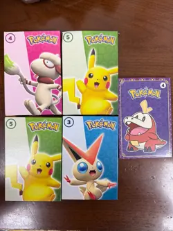 SEALED McDonalds Pokemon Card Pack 2022 & 2023 Lot of 5 Unopened Box - Image 1