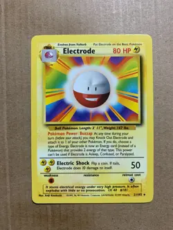 Electrode 21/102 Base Set - Rare Pokemon Card - NM/Mint - Image 1