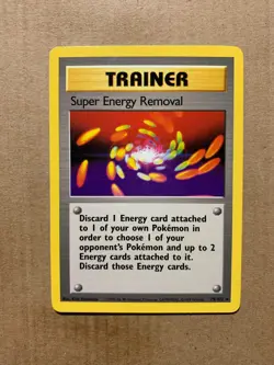 Super Energy Removal 79/102 Base Set - Rare Pokemon Card - NM/Mint - Image 1