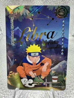 Kayou Naruto Uzumaki Libra Card NRSA01-MR-001L4 English - Image 1