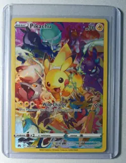 Pokemon Pikachu TCG Card Secret Full Art 160/159 Crown Zenith - Image 1