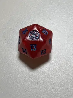 Magic The Gathering Oversized D20 Spindown Life Counter Marvel's Spider-Man Dice - Image 1