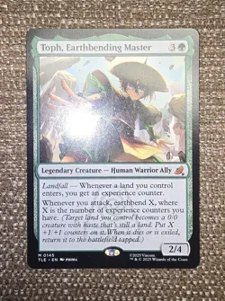 MTG - TLE - Toph, Earthbending Master #145 - Near Mint Normal - Image 1