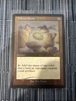 Fellwar Stone - Secret Lair - Dan Frazier - FOIL ETCHED - NM UNPLAYED - MTG - Image 1