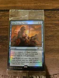 MTG Magic The Gathering Foil Rise From The Tides FNM Sealed Promo Pack Of 5 - Image 1