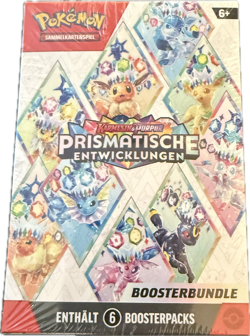 Pokemon Karmesin & Purpur KP8.5 Prismatische Entwicklungen Booster Bundle 6 Pack - Image 2