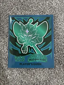 Pokemon TCG Twilight Masquerade Players Guide ETB Booklet BRAND NEW - Image 1