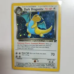 DARK DRAGONITE 5/82 HOLO RARE TEAM ROCKET POKEMON NM/LP - Image 1