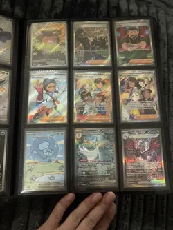 POKEMON PALDEAN FATES MASTER SET 100% COMPLETE WITH PROMOS & BINDER - Image 1