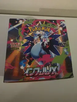 FULL BOX OF INFERNO X POKEMON CARDS 30 PACKS. PACKS ARE ALL OPEN. ALL PACK FRESH - Image 1
