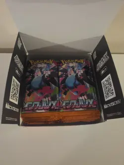 FULL BOX OF INFERNO X POKEMON CARDS 30 PACKS. PACKS ARE ALL OPEN. ALL PACK FRESH - Image 4