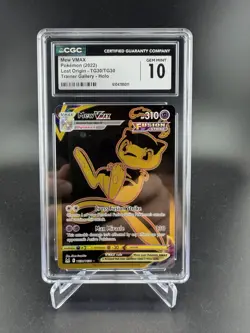 Pokemon Mew VMAX (Secret) TG30/TG30 Lost Origin Trainer Gallery CGC 10 - Image 1