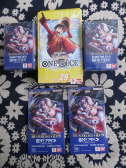One Piece - ( 1 ) Egghead Starter Deck ST 29 & ( 4 ) The Azure Sea's Seven - Image 2