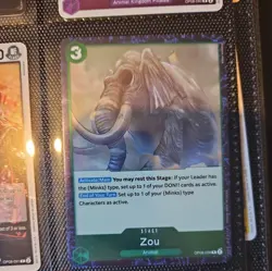 OP08-039 Zou : Rare English One Piece TCG Card : OP08: Two Legends - Image 1