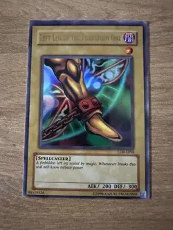 Yu-Gi-Oh! LEFT LEG OF THE FORBIDDEN ONE / LOB-E098 / ULTRA RARE / LP - Image 1