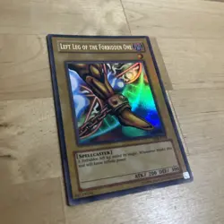 Yu-gi-oh Card - Left Leg of the Forbidden One - LOB-E098 - Ultra Rare LP - Image 2