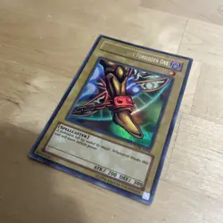 Yu-gi-oh Card - Left Leg of the Forbidden One - LOB-E098 - Ultra Rare LP - Image 3