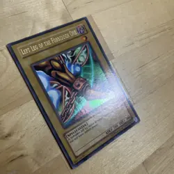Yu-gi-oh Card - Left Leg of the Forbidden One - LOB-E098 - Ultra Rare LP - Image 4