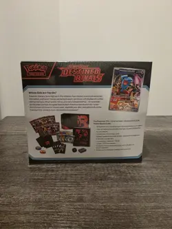 Destined Rivals Scarlet & Violet Pokemon TCG Sealed Elite Trainer Box ETB - Image 2