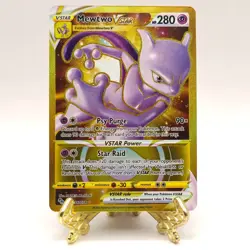 Mewtwo VSTAR 086/078 - Secret Rare Holo - Pokemon GO - Pokemon TCG - NM - Image 1