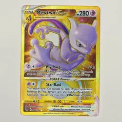 Mewtwo VSTAR 086/078 - Secret Rare Holo - Pokemon GO - Pokemon TCG - NM - Image 3