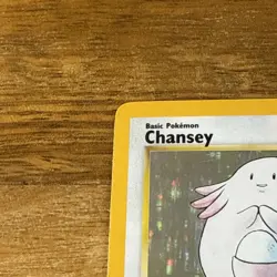 Pokemon Cards: Base Set Rare Holo: Chansey 3/102 TCG 1999 WOTC Vintage - Image 2