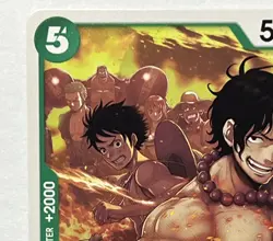 Portgas.D.Ace Judge Pack Vol. 6 One Piece Foil Stamped Promotion Card OP09-035 - Image 3