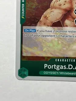 Portgas.D.Ace Judge Pack Vol. 6 One Piece Foil Stamped Promotion Card OP09-035 - Image 5