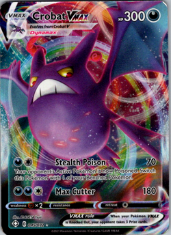 Crobat VMAX - 045/072 - Pokemon Shining Fates Sword & Shield Ultra Rare Card NM - Image 1