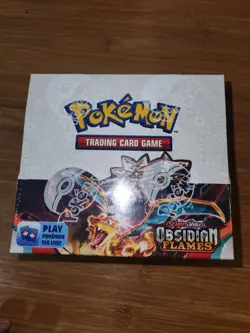 Pokemon TCG Scarlet And Violet Obsidian Flames Booster Box Sealed Card Game - Image 1