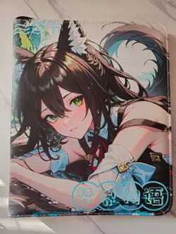 Anime Waifu Trading Card 9-Pocket 3-Ring Zipper Binder - Tingyun - Image 1