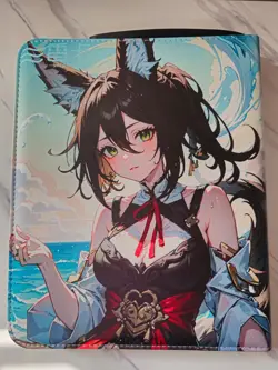 Anime Waifu Trading Card 9-Pocket 3-Ring Zipper Binder - Tingyun - Image 2