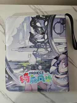 Anime Waifu Trading Card 9-Pocket 3-Ring Zipper Binder - Herta - Image 2