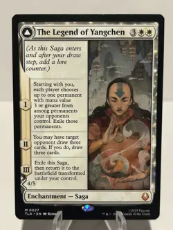 The Legend of Yangchen 27 M Avatar: The Last Airbender NM MTG - Image 1
