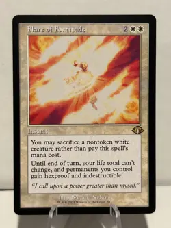 Flare of Fortitude (Retro Frame) 391 R Modern Horizons 3 NM MTG - Image 1