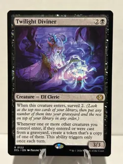 Twilight Diviner 122 R Lorwyn Eclipsed NM MTG - Image 1