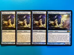MTG 4x Sphinx of Uthuun Core Set 2012 M12 Modern Magic the Gathering x4 LP - Image 1