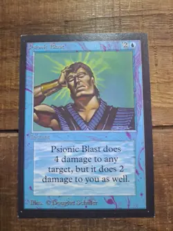 Psionic Blast 1993 Collector's Edition Instant Magic: the Gathering NP - Image 1