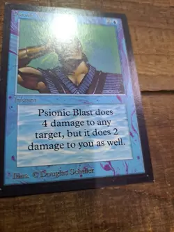 Psionic Blast 1993 Collector's Edition Instant Magic: the Gathering NP - Image 2